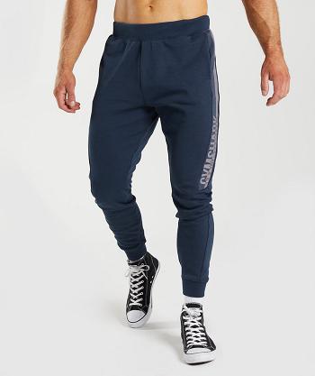 Gymshark Bold React Mjukisbyxor Herr Marinblå | SE 3369EBC